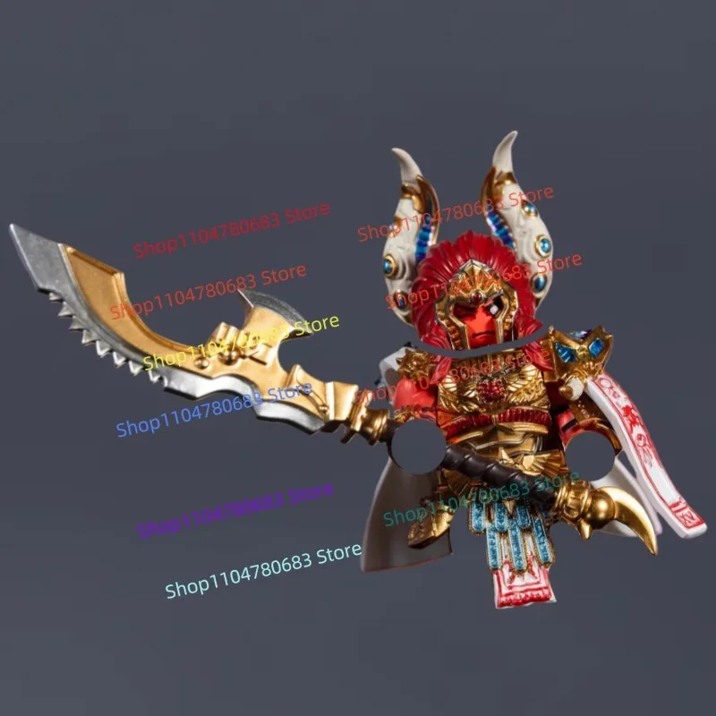 Klocki MOC Mini-Figure Lider Oddziału Bojowego Model do Składania Figurka Anime Postać z Gry Zabawka Dekoracja Prezent Kolekcjonerski