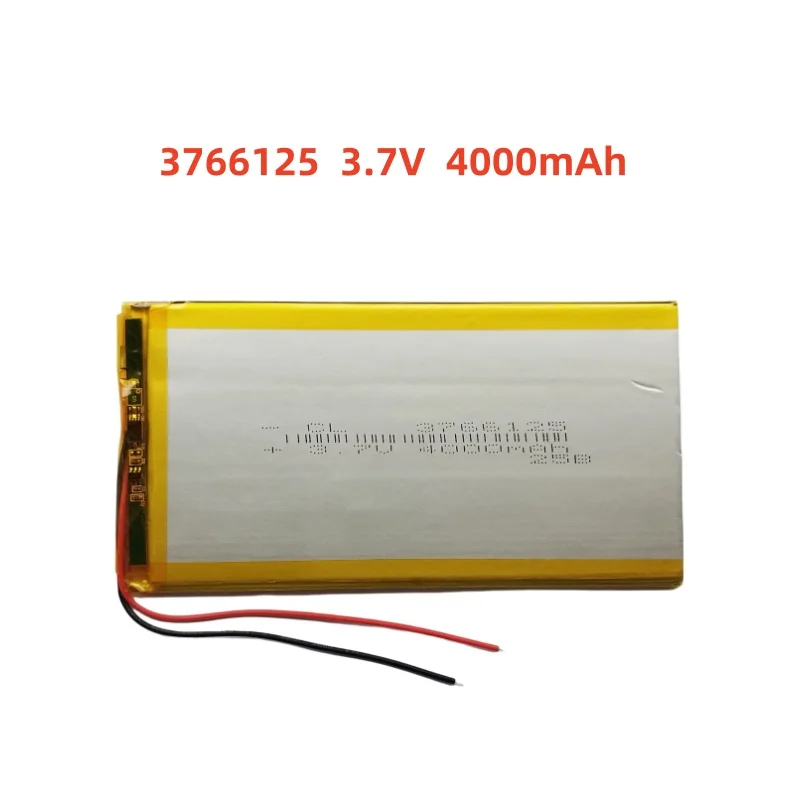 

3.7V 3766125 4000mAh High-capacity Universal Polymer Lithium Battery for Tablets