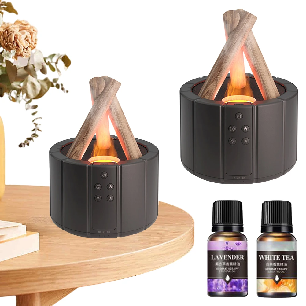 Volcanic Crack Light Cannons Humidifier Aromatherapy Diffuser with Timer Cannon Blast Aroma Humidifier for Home Office Bedroom