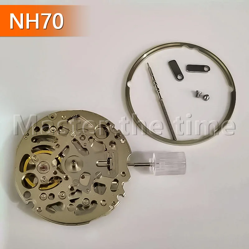 Japanese Watch Movement TMI NH70 Vintage Style Clock Mechanism for DIY Handmade Craft Jewelry Making