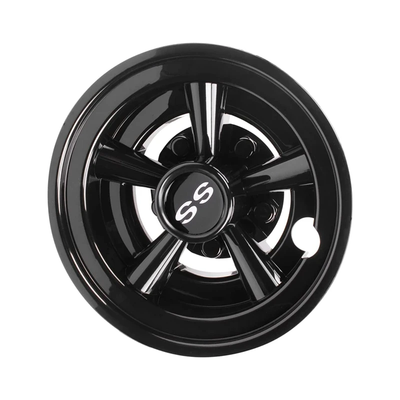 8Inch SS Golf Cart Wheel Cover Cap 5 Spoke Design Hub Cap For Golf Cart Club Car EZGO Yamaha