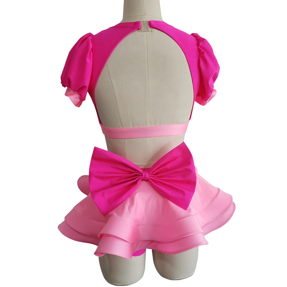 Kids Girls Retail and wholesale nylon/Lycra mesh modern dance ballet body suit training suit dance school group performance