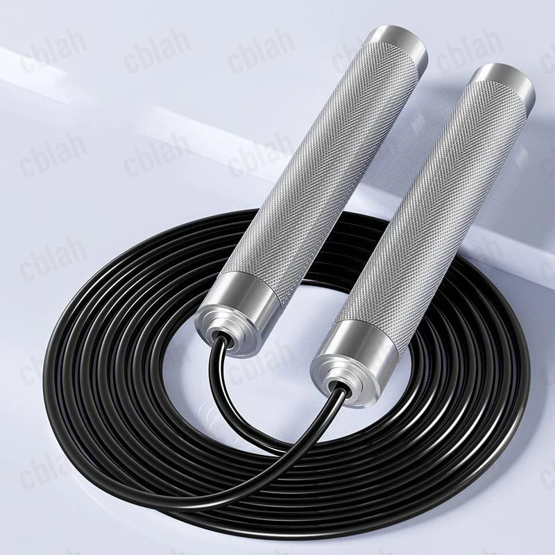 

Professional 2.8M Adjustable Speed Jump Rope with Ball Bearings, Anti-Slip Aluminum Handle for Fitness/Boxing/Weight Loss