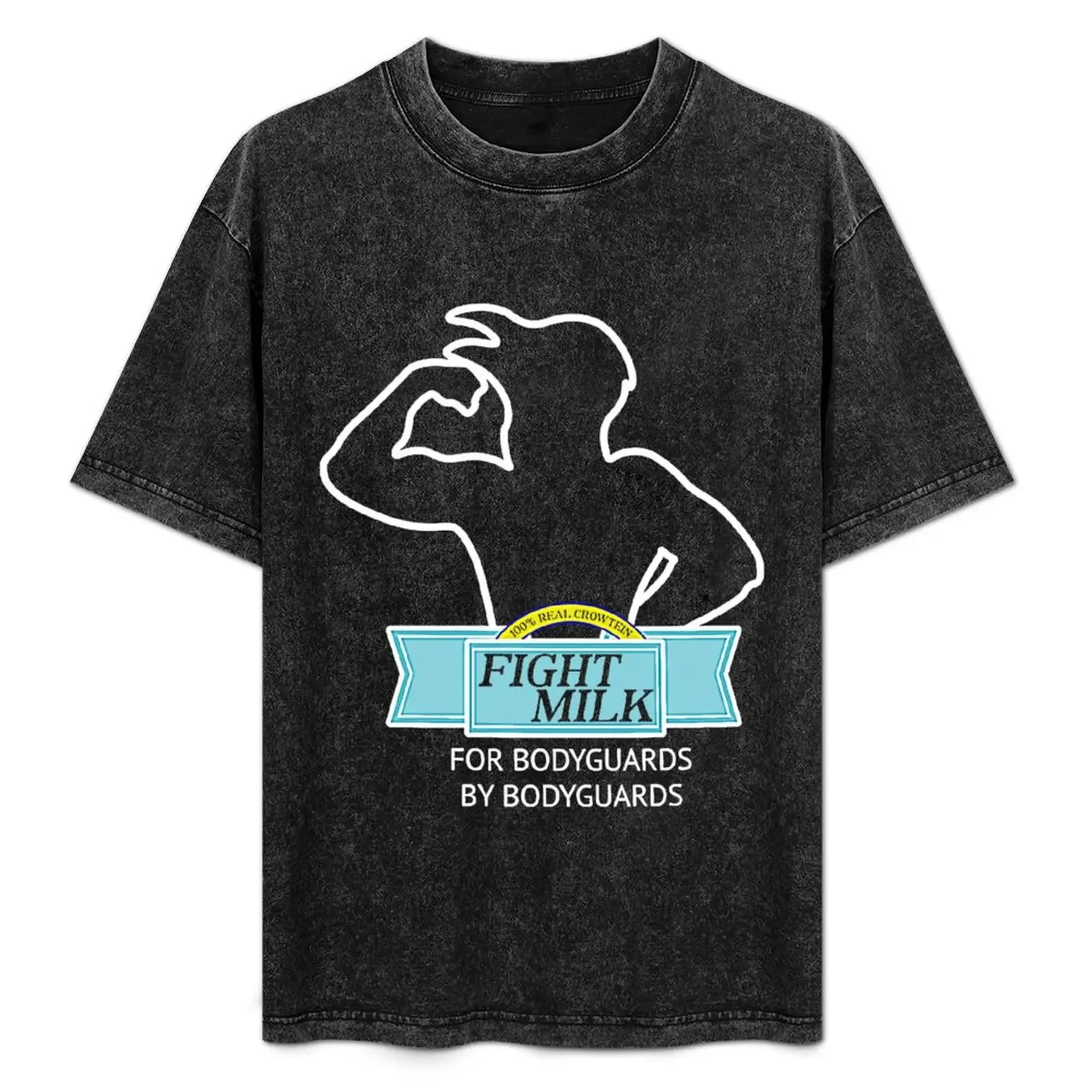 

Fight Milk T-Shirt oversized Luxury man clothes mens t shirts casual stylish