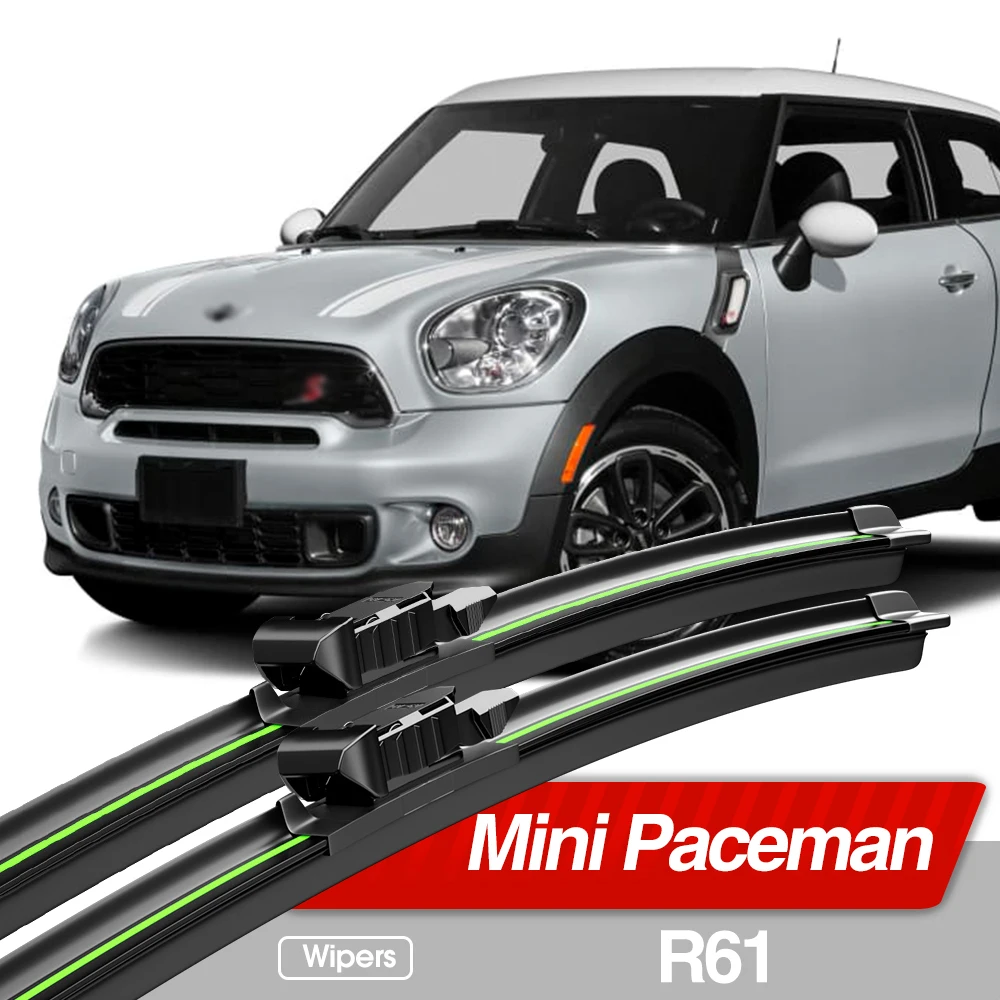 

For Mini Paceman R61 2013-2016 Front Windshield Wiper Blades 2pcs Windscreen Window Accessories 2014 2015