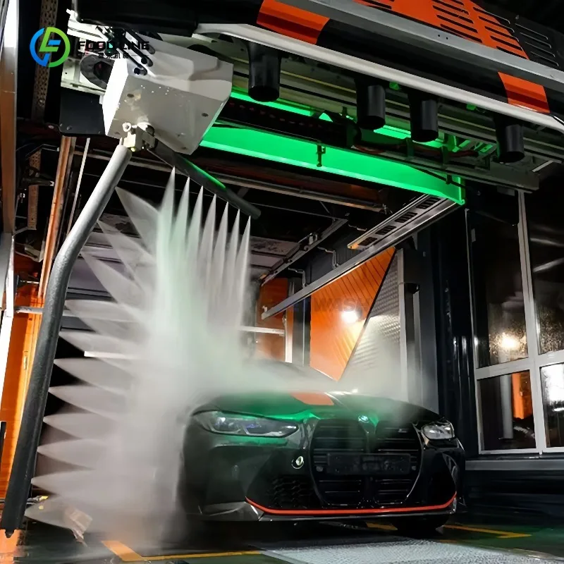Smart Unmanned Touchless Car Washer Thickened Body Anti Collision Commercial Custom