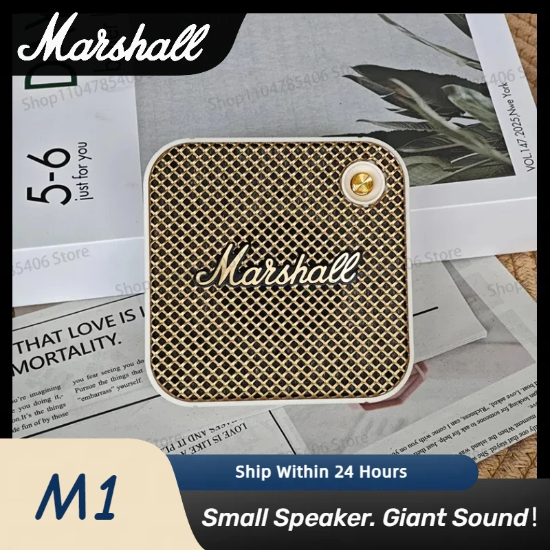 Marshall M1 haut-parleur Bluetooth sans fil extérieur caisson de basses Portable Mini lecteur de musique à domicile haut-parleur stéréo Portable étanche