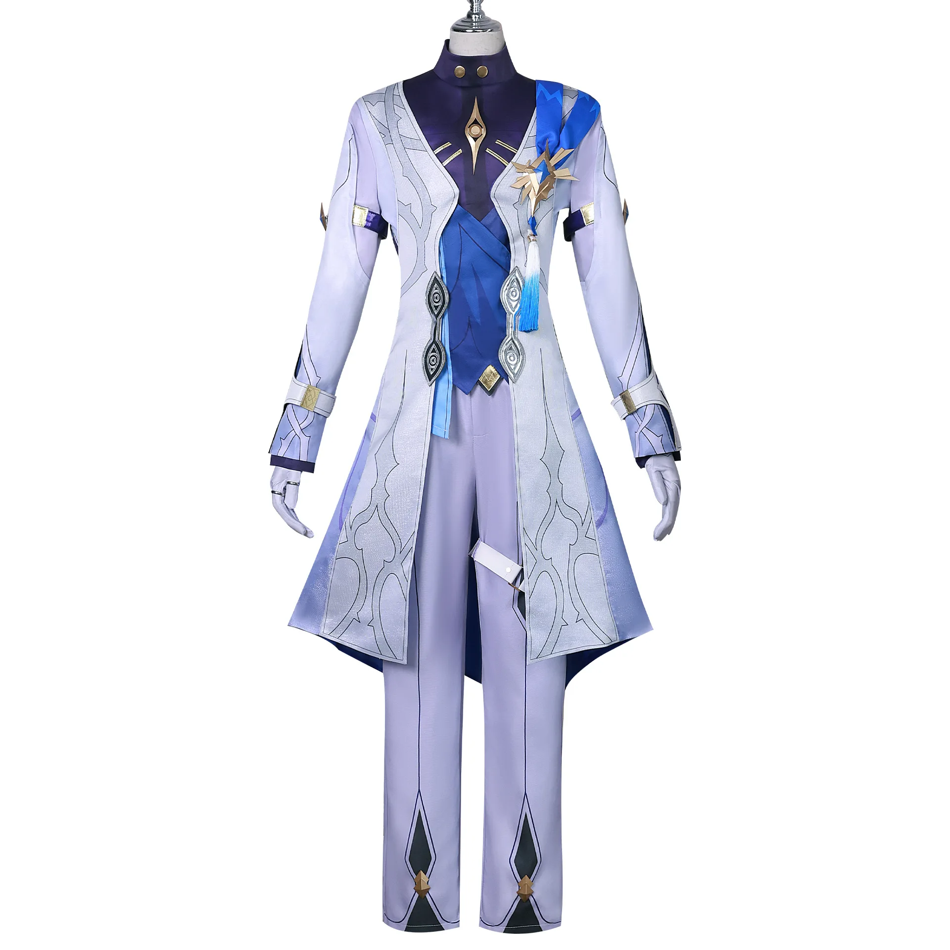 Honkai-Star Rail Cosplay Costumes pour hommes et femmes, Impact 3, Uniforme de carnaval, Perruque, Queue, Anime, Costumes d'Halloween, Jeu du dimanche