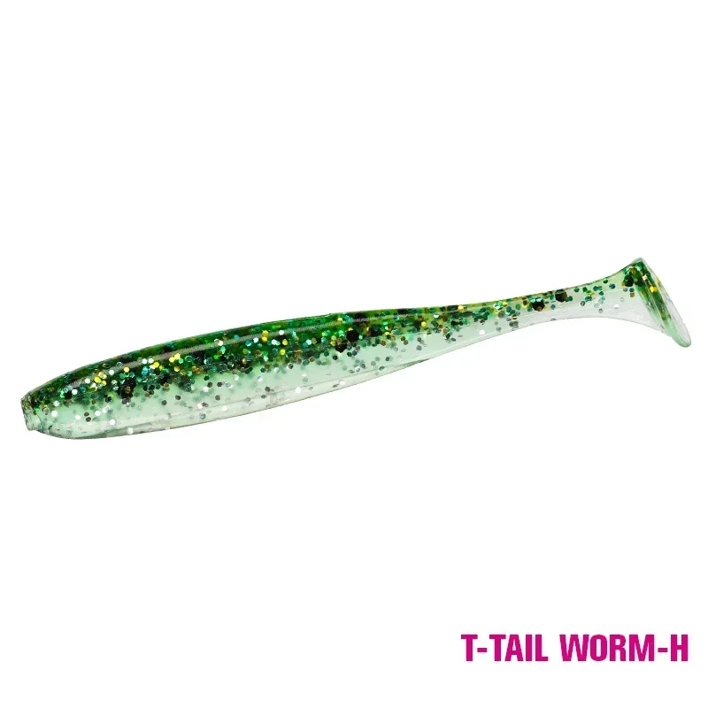 TSURINOYA NIEUWE MAAT 100mm 120mm T Staart Worm Zacht Kunstaas Gemakkelijk Shiner Kunstmatige Zacht Aas Geur Toegevoegd voor Bass Fishing Wobblers