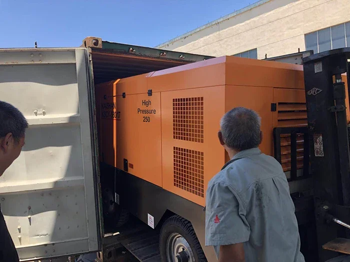 STARS KSCY-425/10 Compressor 600 Cfm Air Compressor  Wheeled Air Compressor