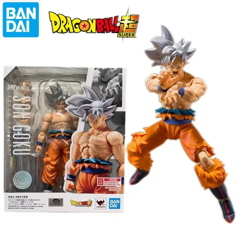 

Genuine BANDAI S.H.Figuarts DRAGON BALL Ultra Instinct Son Goku PVC Action Figure Model Original Collector Figurine Toy Gift