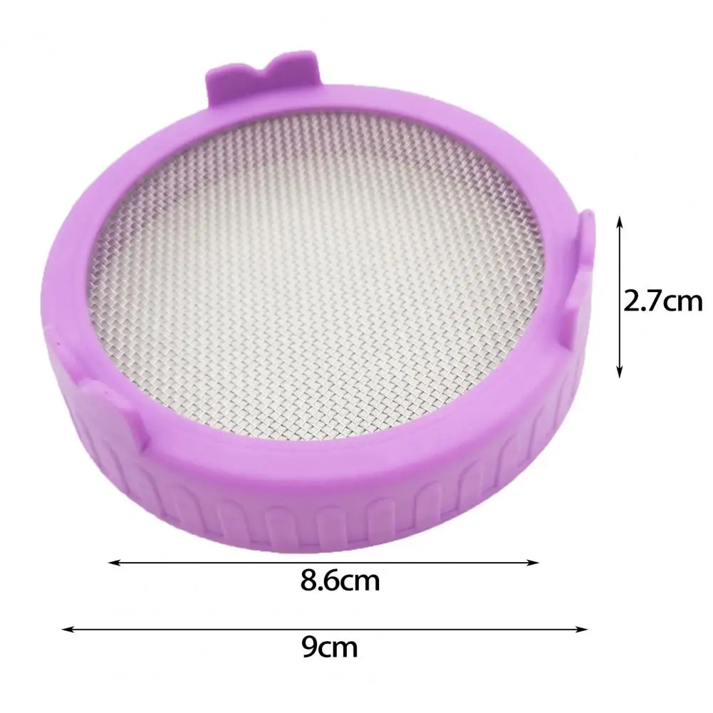 غطاء متين واسع الفم يدوم طويلاً، تصريف جيد، غطاء جرة تنبت بألوان زاهية للمنزل #2