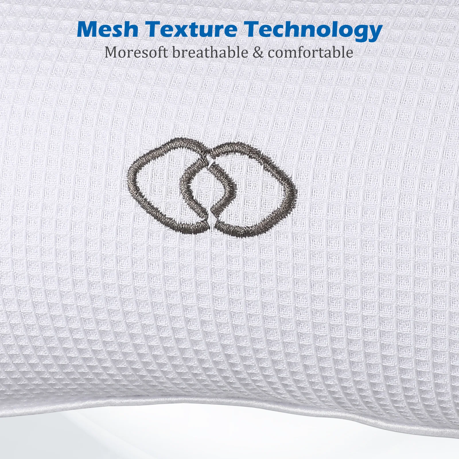 

Bath Pillow With Built-In Pvc Air Bag Mesh Texture Bathtub Cushion For Head Neck Support Spa Bath Relaxation Suction Cups