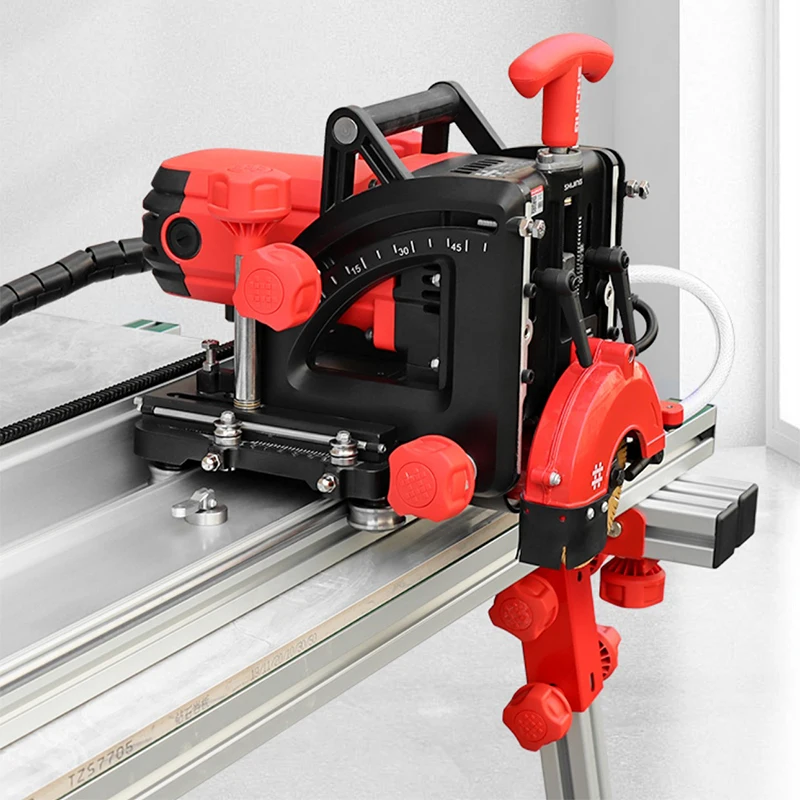 2300W Electric Tile Cutter Professional 45 degree 3200M Large Format Granite Stone Miter Vertical Tile Cut Machine