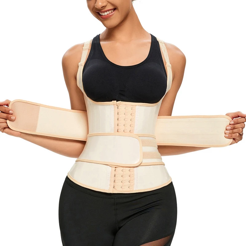 

Multiple Latex Underbust Steel Bone Shapewear For Woman Corset Neoprene Sweat Waist Trainer Body Shaper