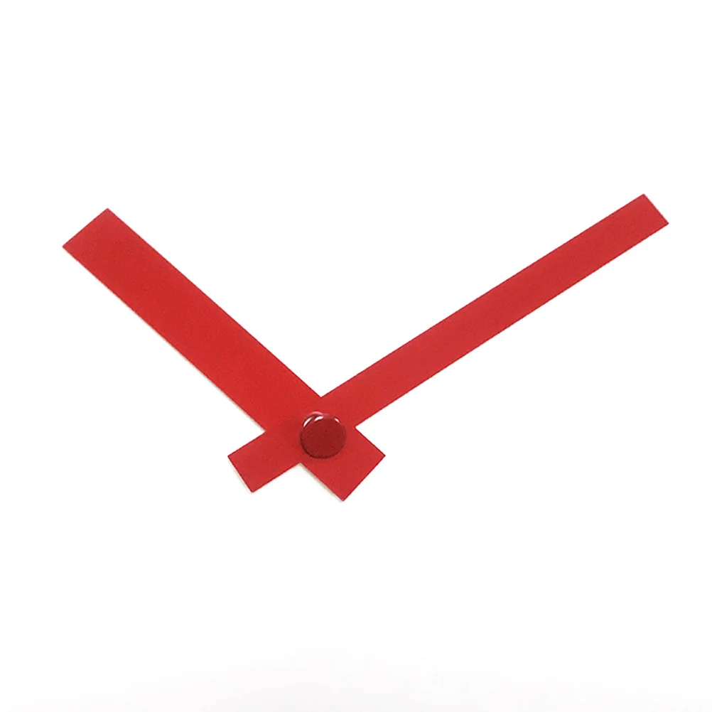 مجموعة حركة ساعة كوارتز صامتة بإبرة حمراء يمكنك صنعها بنفسك قطع غيار تصميم بسيط وأنيق ملحقات ساعة الحائط المكتبية كتم الصوت