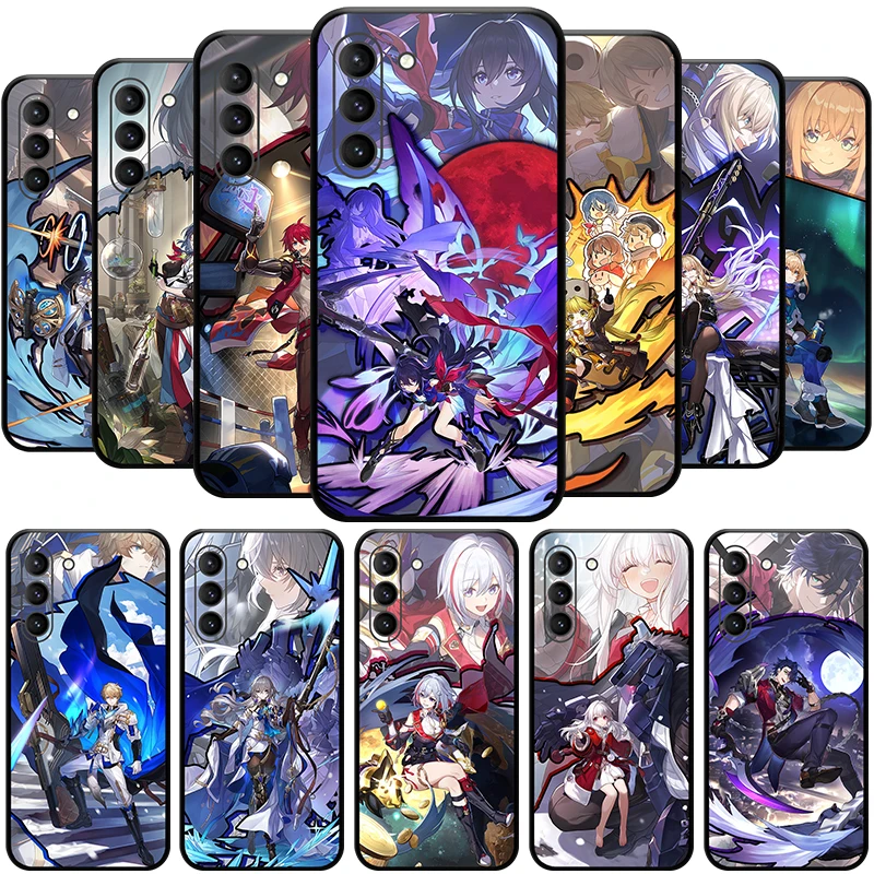 

Bronya Honkai Star Rail Clara Pela Topaz Seele Gepard Phone Case for SAMSUNG Galaxy S23 Ultra S22+ S21 FE S20 A54 Note20Plus A53