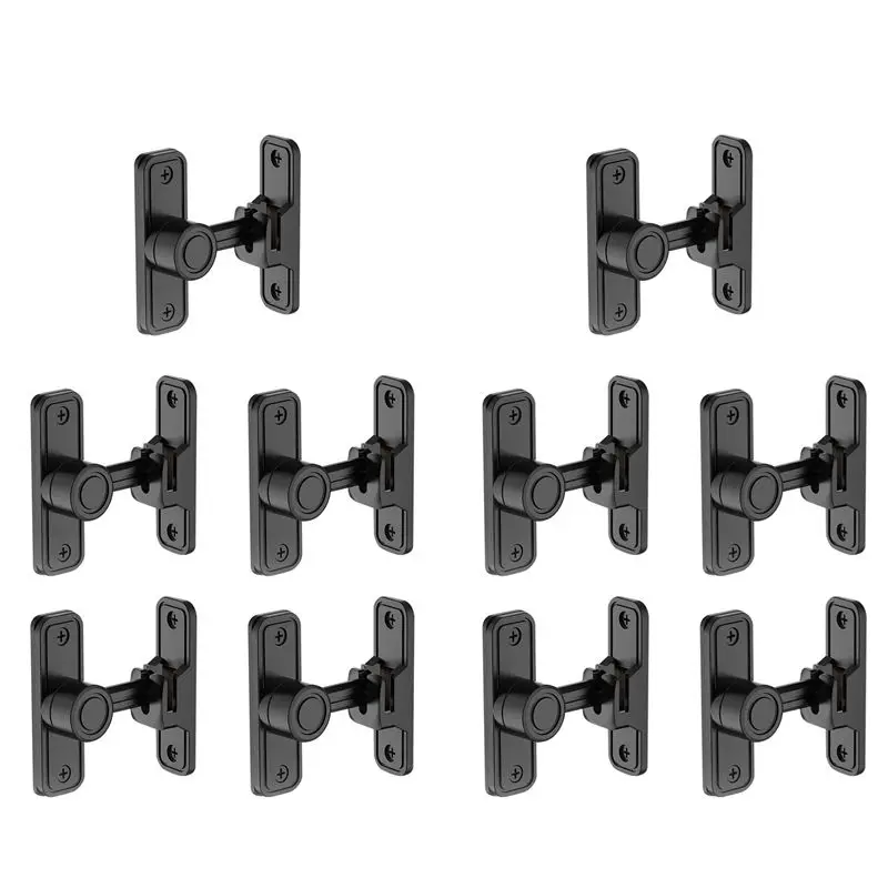 abzz-10x-heavy-duty-gate-latches-90-degree-right-angle-barn-door-lock-sliding-door-lock-latch-for-garden-black