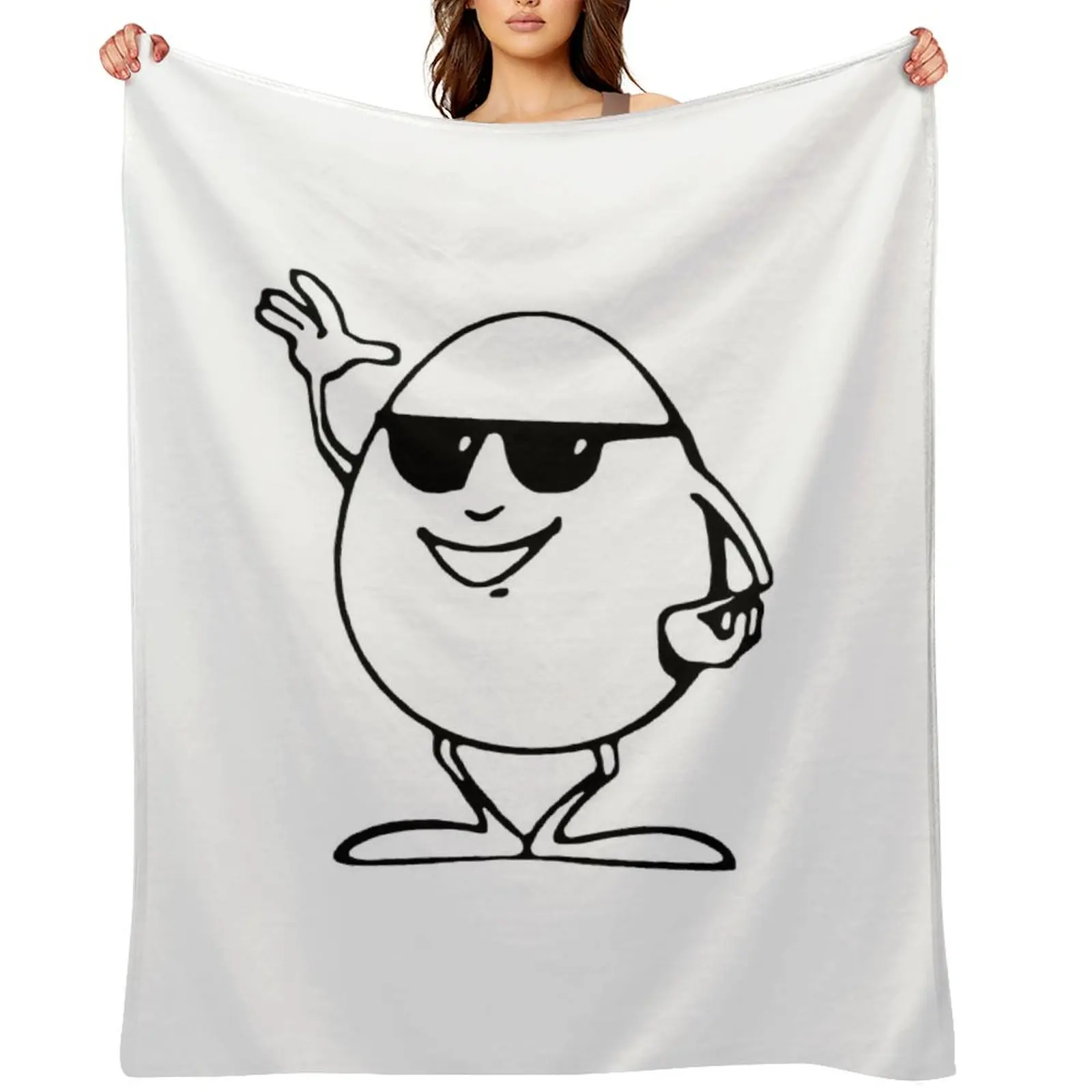 

Funny Little Fella Throw Blanket bed plaid manga Plush For Decorative Sofa Blankets