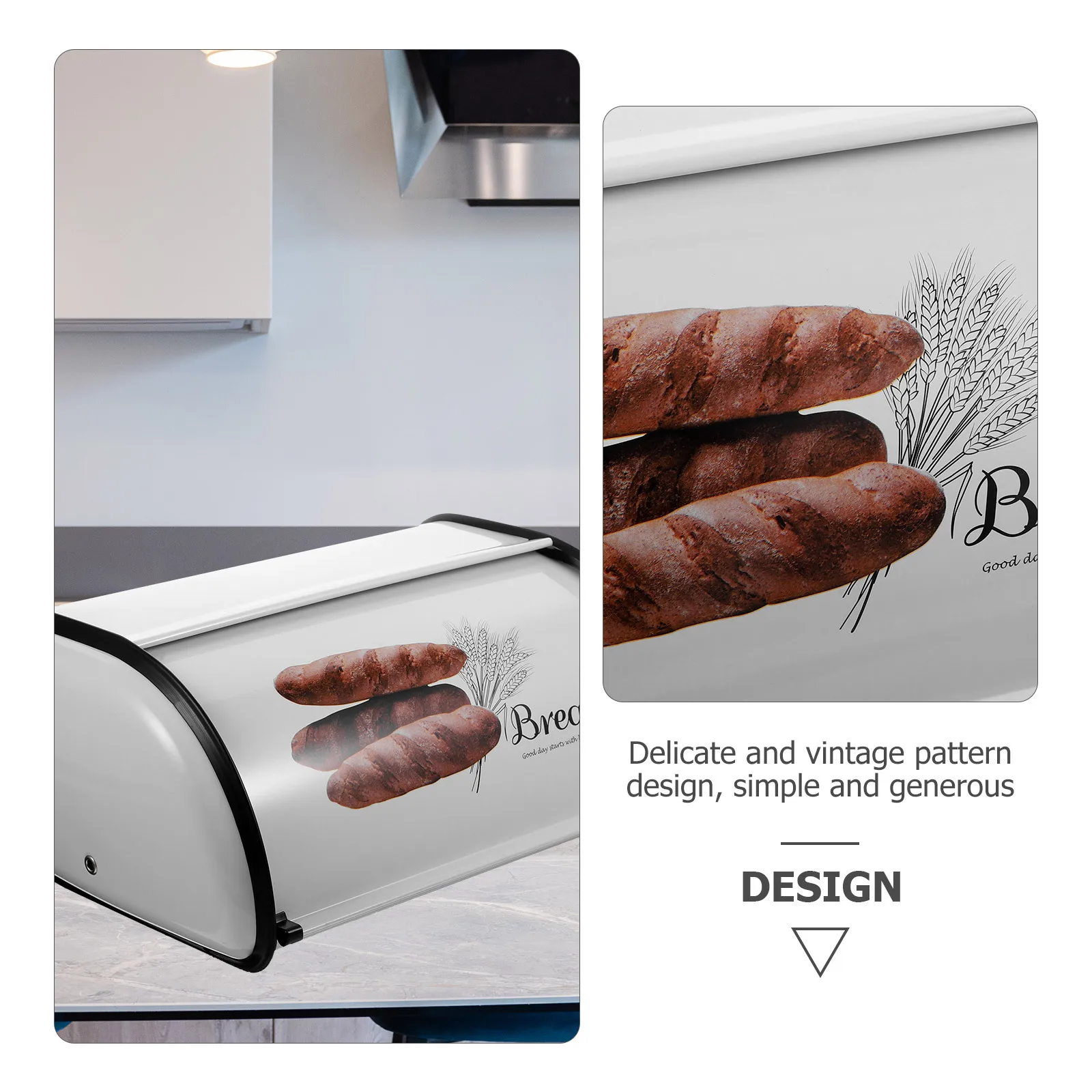 

Прочный железный хлебник, органайзер для кухни, контейнер для хранения хлеба, закусок, продуктов, органайзер для кухни