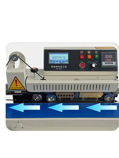 

Intelligent PM-1800 Continuous Sealing Inkjet Printer Plastic Selaer Sealing Machine for Bag Packing