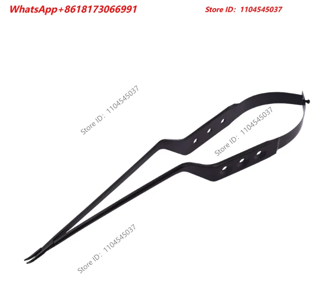Black stainless steel needle holder ophthalmic medical surgical tools micro instruments surgical suture set needle holder