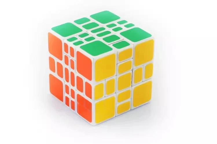 3x3x4 Zauberwürfel Hybrid Yuan Enhanced Edition Black Alien Cube 334 Mixup Plus Cube Puzzle Spielzeug Intelligence Park Fidget Spielzeug Geschenk