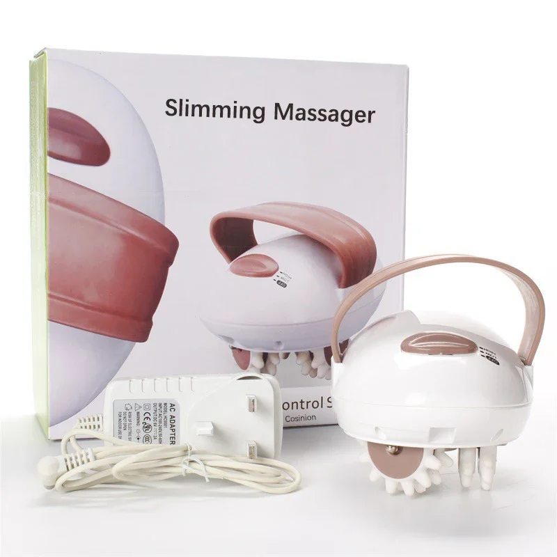 3D Electric Drum Body Slimming Massager Roller Anti-Cellulite Massage Device Fat Burner Machine Loss Weight Tool Relieve Muscle