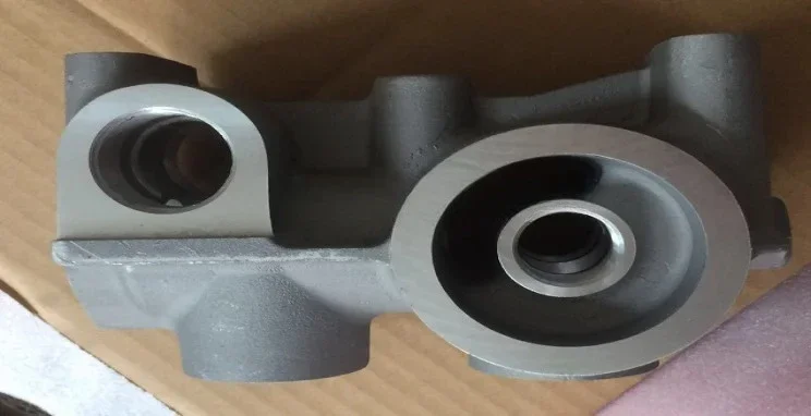 Oil Free Air Compressor Parts 1622909400 Filter Base Aluminum Valve Oil Filter Base Housing
