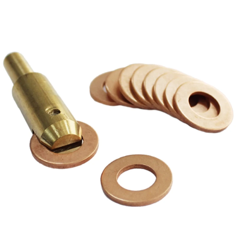 A7THK-martillo deslizante para reparación de carrocería de coche, Kit de extractor de abolladuras, arandela, electrodo de soldadura por puntos, Panel automotriz, soldador de pernos para carrocería, Remo de abolladuras