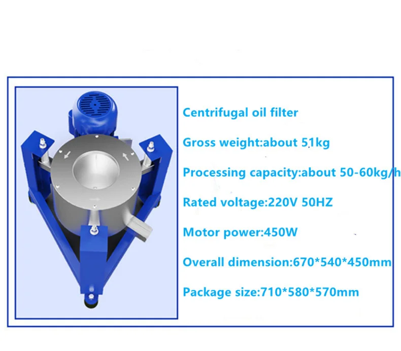 Small Size Centrifugal Cooking Oil Filter Machine/commercial Filter Machine For Cooking Oil