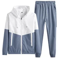 Casual Sportswear Set for Men Spring Autumn New Hoodie Running Outfit Couple Clothes Hip Hop Style Chinese Origin