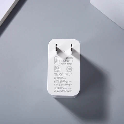  Оригинальное зарядное устройство HUAWEI 88W SuperCharge с двумя портами USB-A/C для быстрой зарядки, совместимое с Pura 80, 70, P60, P50 Pro+, Mate 60, 50, Nova 12