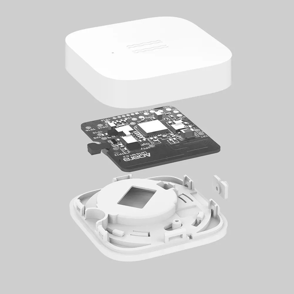 Aqara-Sensor de vibración y choque Zigbee, Monitor de alarma con detección de movimiento, sensor de movimiento giroscópico integrado, zigbee para