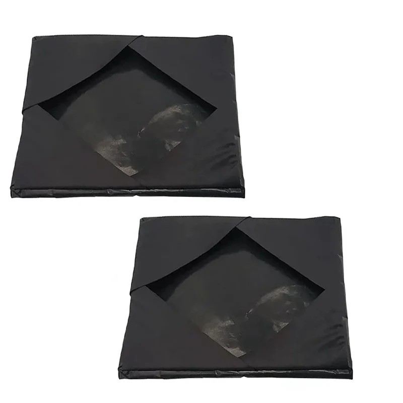 New Heat Press Platen Wrap Cover, Heat Press Heating Plate Protective Cover High Temperature Anti-Stick (2Pcs 15In X15In)