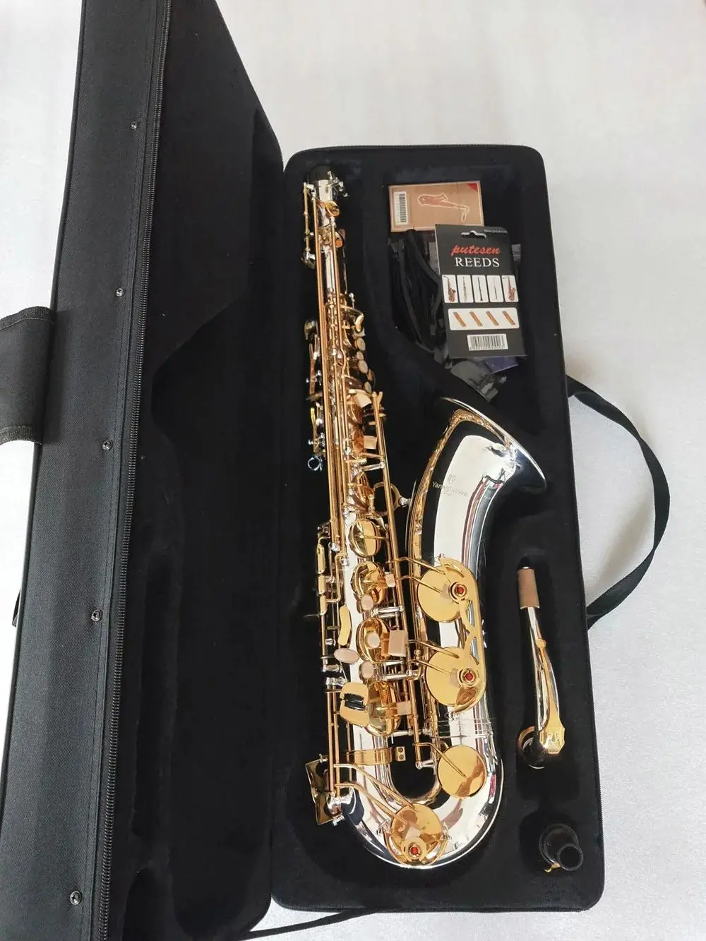 

Tenor Saxophone T-W037 High Quality Sax B flat tenor saxophone playing professionally paragraph Music Saxophone