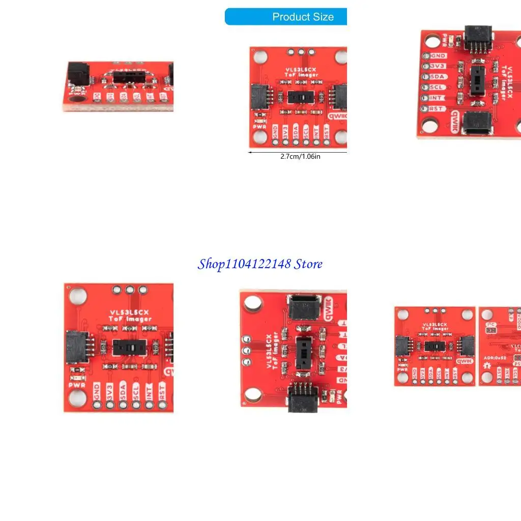

P9FA Многофункциональные TOF Imemers Meplaints Seasurements для мультизонов расстояния и распознавание жестов в системе