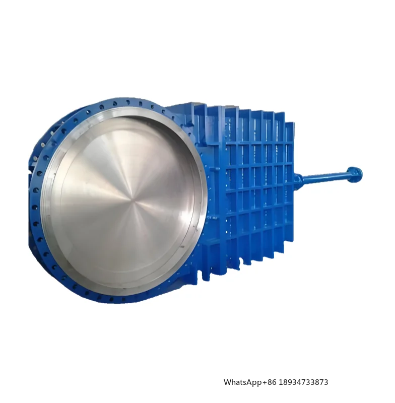 ANSI CE ارتفاع درجة الحرارة 150lb 300lb DN400 DN800 DN1000 SS304 الفولاذ المقاوم للصدأ الكربون الصلب Wcb سكين بوابة صمام للمياه #1