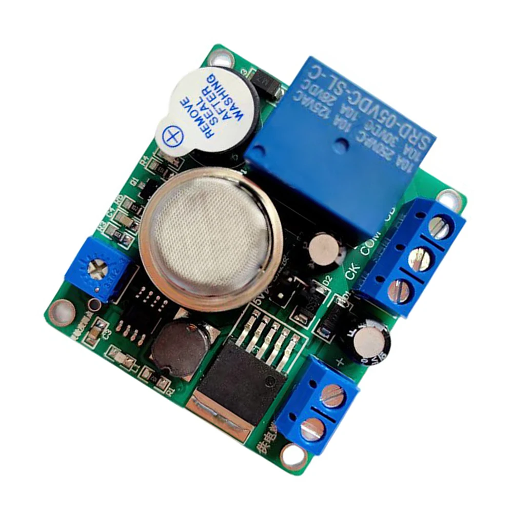 12V 24V MQ-2 Smoke Sensor Module Smoking Detector Alarm Relay Switch Controller DC 5-30V