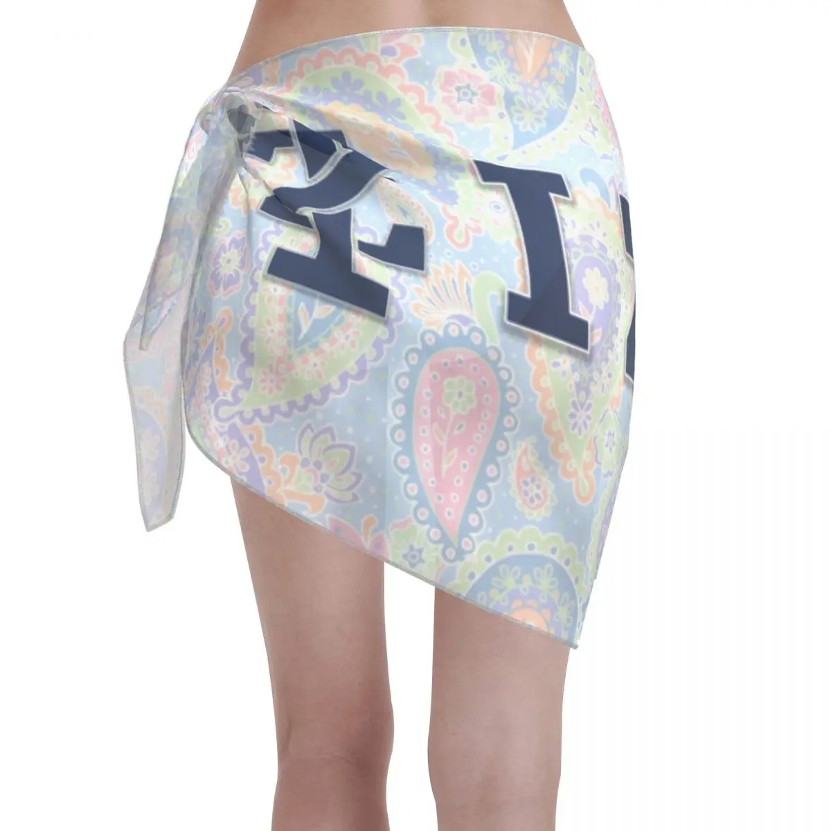 I-izodes – Sarongs courts personnalisés pour femmes, enveloppe de plage, impression 3D, pour maillots de bain, Bikini, Cover-up pour maillot de bain