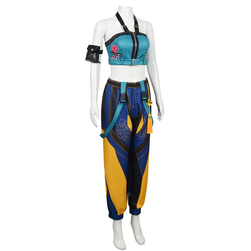 Zoey Rumi Mira Cosplay Costumes K-Pop: Demon Hunters Dress Up Clothes Women Halloween Stage Wear Carnival Festival Party Outfits - Image 3