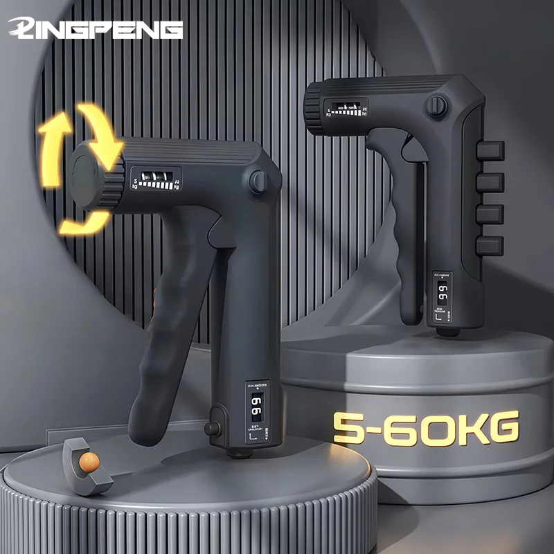 Dispositivo de fuerza de agarre de conteo ajustable, nuevo brazo de ejercicio profesional, entrenador pequeño blanco, músculos de los dedos y la muñeca