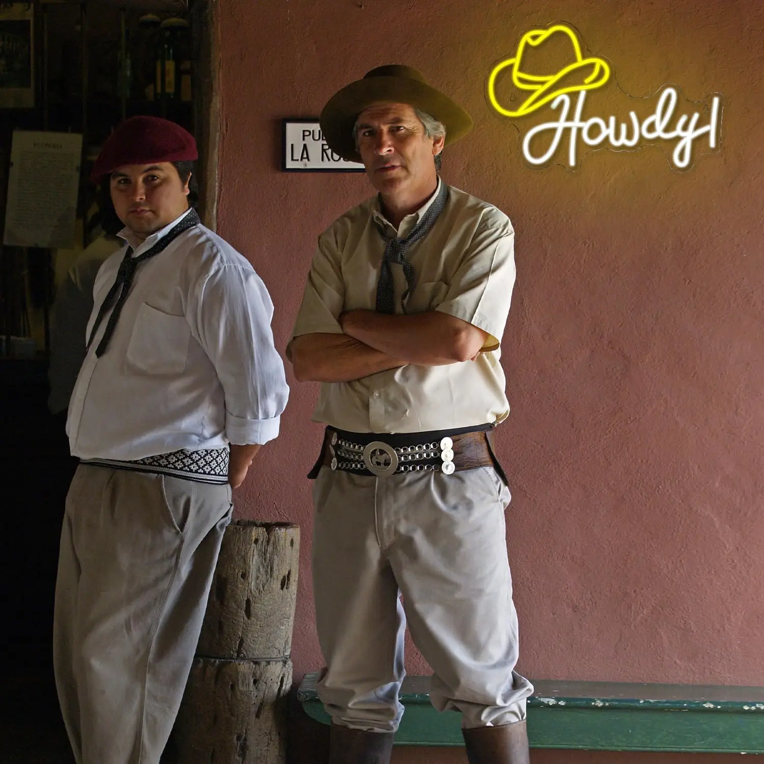 قبعة رعاة البقر النيون لتزيين البار الأرجواني الدافئ الأبيض عكس الضوء النمط الغربي رومانسية ضوء النيون غرفة نوم بار نادي ديكور الحفلات