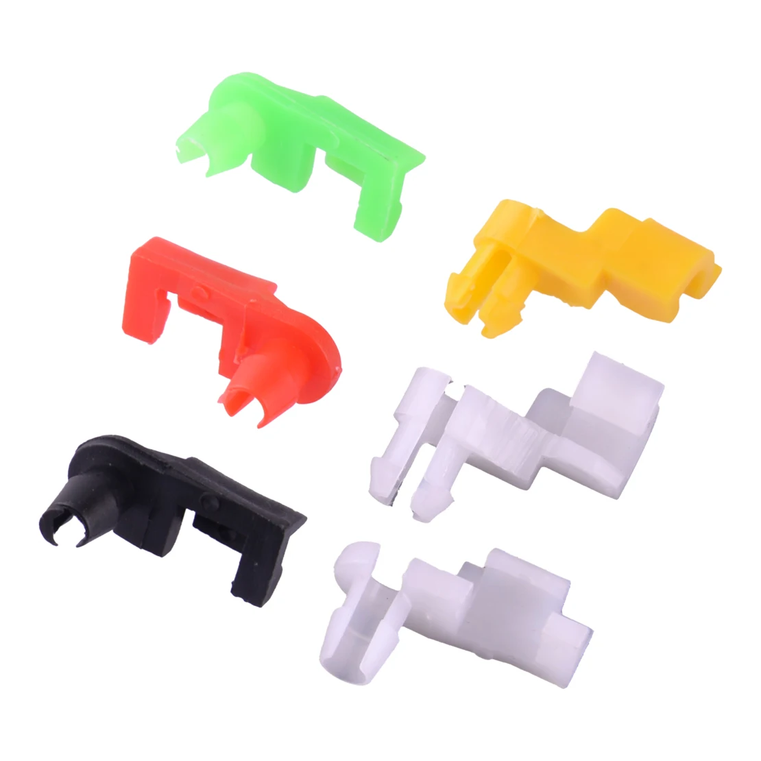 24pcs Universal Car Door Lock Fender Side Skirt Bumper Fasteners Clips Trim Kit 88981031 88981030 69293-12030 69293-12040