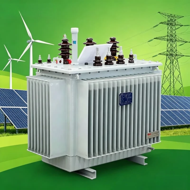 Copper Winding Oil Immersed Transformer 50kVA 100kVA 160kVA Three Phase 6kV 10kV 0.4kV Low Loss for Retail Store Customized