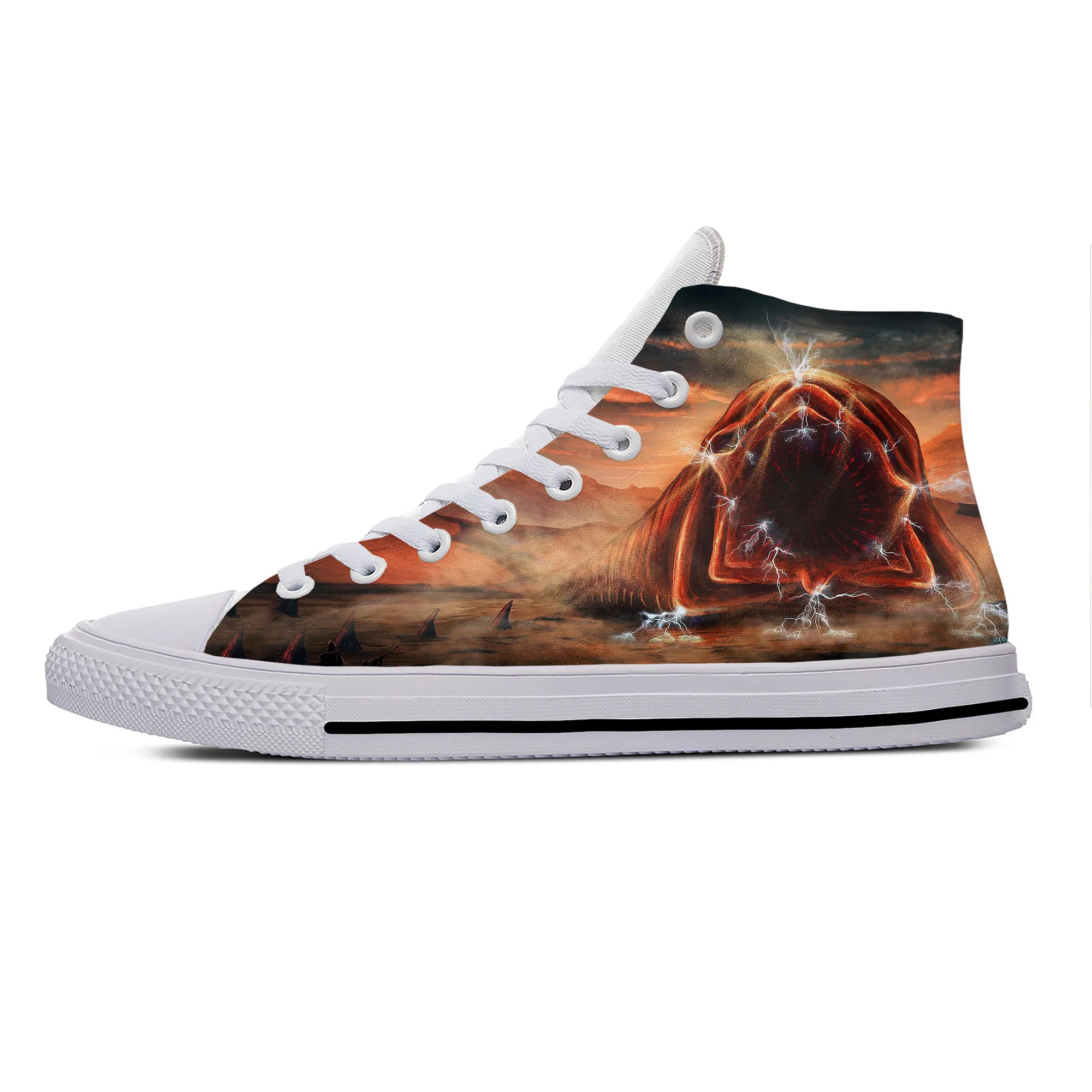 Zapatillas de tela informales con dibujos animados para hombre y mujer, zapatos ligeros transpirables con estampado 3D de Anime, Manga cómica, Dune, Frank, Billy