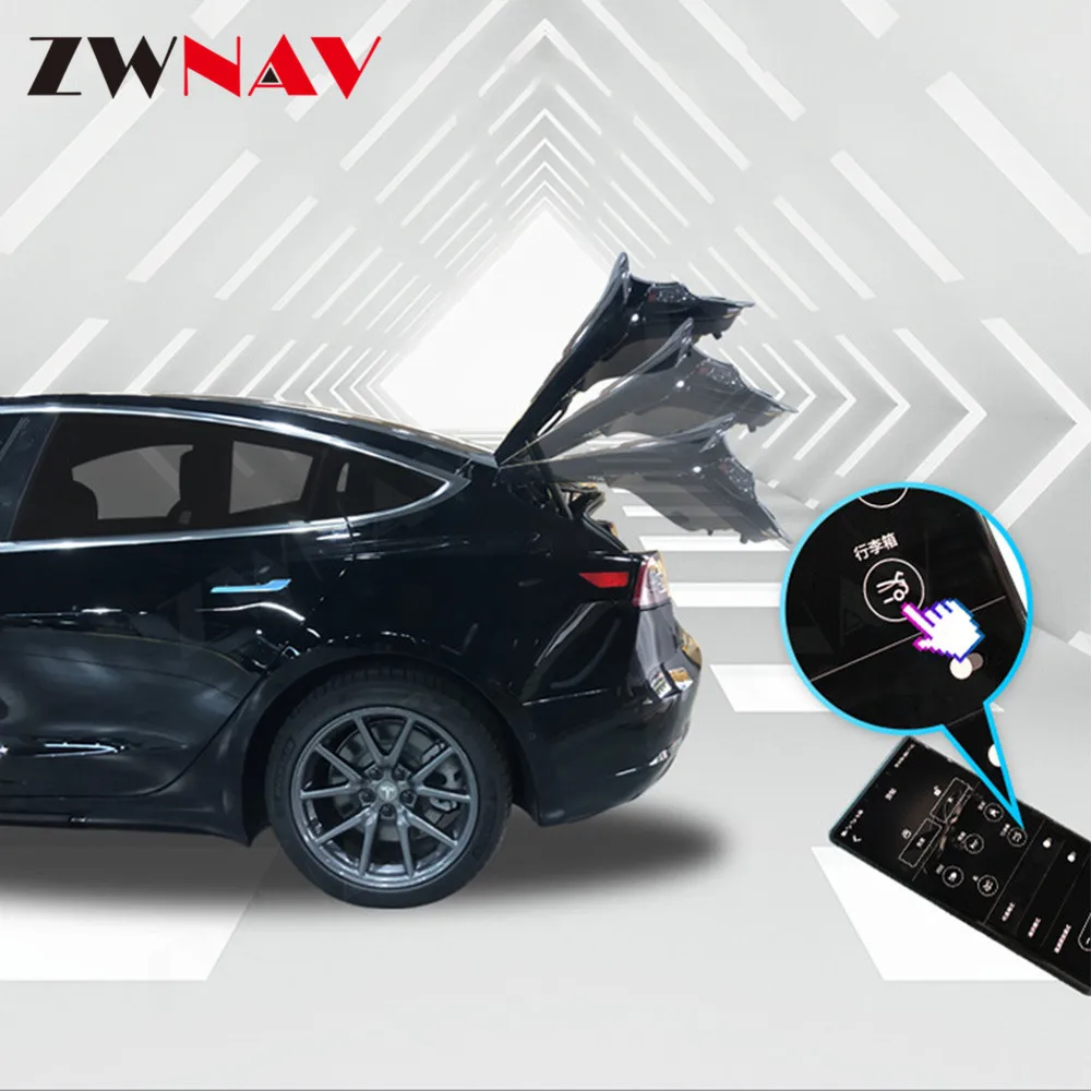 Intelligent Silent and Waterproof Electric tailgate with Electric Rear Tailgate For Tesla Model 3