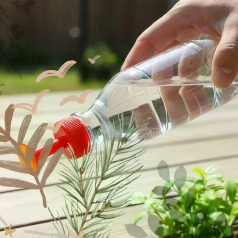 Portable Bottle Cap Sprinkler Garden Plant Watering Spout: 3pcs Sprayers Nozzles Waterers Seedling Irrigation