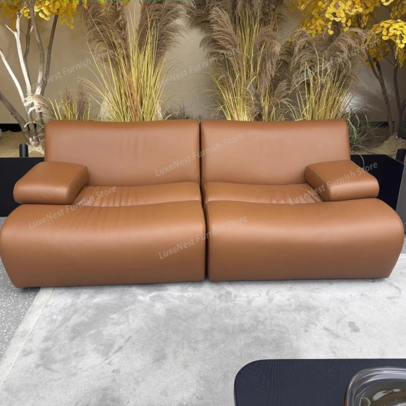 

Дизайнерское кресло-софа для гостиной и балкона в итальянском стиле, элитное, современное, для отдыха, одноместное