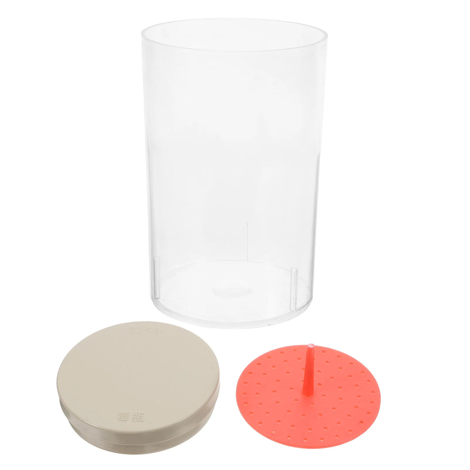 

Specimen Bottle Plastic Bottles with Caps Laboratory Sample Clear Travel